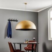 Hanglamp Fera, goud/zwart gespikkeld, Ø90cm