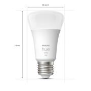 Philips Hue White 9,5 W E27 3 per start-set