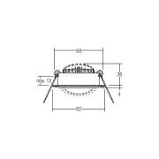 BRUMBERG BB03 inbouw RC driver rond nikkel mat