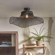 Good &amp; Mojo Ibiza plafondlamp Ø 65cm zwart