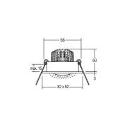 BRUMBERG BB19 dim2wam RC aansluitbox mat wit