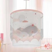 Dalber Whale Dreams hanglamp, pink