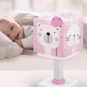 Dalber Baby Jungle kinderkamer-tafellamp, pink