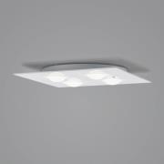 Helestra Nomi LED plafondlamp 38x38cm dim wit