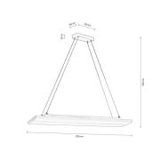 Envostar Tribe LED hanglamp, beuken geolied