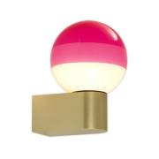 MARSET Dipping Light A1 LED wandlamp, roze/goud