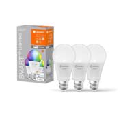 LEDVANCE SMART+ WiFi E27 14W Classic RGBW set van 3