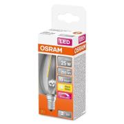 OSRAM kaarslamp E14 2.8W 827 dimbaar helder