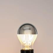 E27 3,5W LED kopspiegellamp A60, 2700K zilver