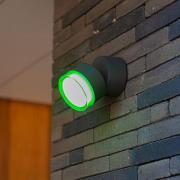 LED buitenwandlamp Dropsi, RGBW smart bestuurbaar