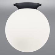 Blob plafondlamp, opalen glazen bolkap, Ø 30 cm