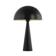 Tafellamp 20210 Metaal, hoogte 47 cm zwart mat