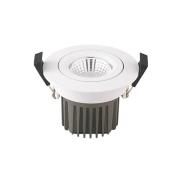 LED plafondinbouwspot Diled, Ø 8,5cm, 10 W, Dime, wit