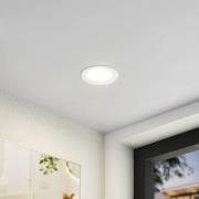 Arcchio LED inbouwlamp Milaine, wit, dimbaar, set van 3