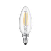 Radium kaarslamp Essence, gloeidraad, E14 4W, 827, 470lm