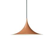 Gubi Semi hanglamp, Ø 30 cm, pompoenroest bruin glanzend