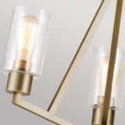 Deryn hanglamp, 3-lamps, messing