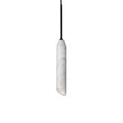 Hanglamp Marble Art, wit, Carrara marmer, hoogte 30 cm