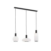 Hanglamp Milano, 3-lamps, wit