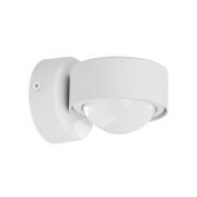 Lindby wandspot Jyla, wit, 3.000 K, naar beneden, lens