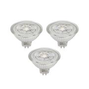 Prios LED reflectorlamp GU5.3 4.3W 345lm 36° helder 827 set van 3