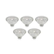 Prios LED reflectorlamp GU5.3 4.3W 345lm 36° helder 830 set van 5