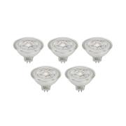 Prios LED reflectorlamp GU5.3 4.9W 500lm 36° helder 830 set van 5