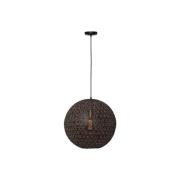 Hanglamp Oronero, Ø 40 cm, zwart/goud, metaal