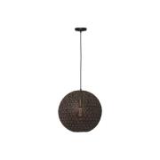 Oronero hanglamp, Ø 30 cm, zwart/goud, metaal