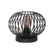 Aglio tafellamp, Ø 25 cm, zwart, metaal