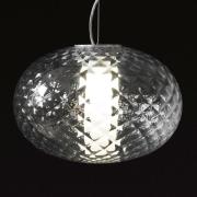 Oluce Recuerdo - glazen hanglamp met LED