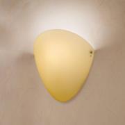 Ovalina - wandlamp E27 topaas glanzend