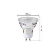 Arcchio LED lamp GU10 2.5W 6500K 450lm glas set van 2