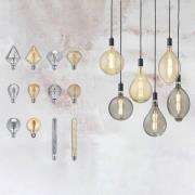 LED-lamp E27 4W 2.700K Diamant Filament amber