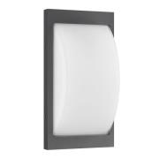 LED buitenwandlamp 069LEDSEN grafiet