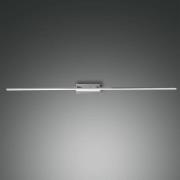 LED spiegellamp Nala, verchroomd, breedte 110 cm, metaal