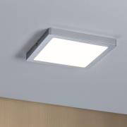 Paulmann Atria plafondlamp 2.700 K 22x22cm chroom