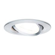 Paulmann Spot Nova rond, dimbaar, aluminium