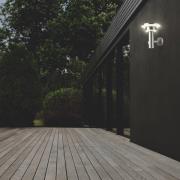 LEDVANCE Endura Solar Double Circle Wand roestvrij staal