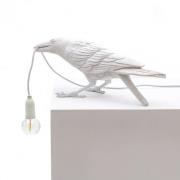 SELETTI Vogellamp LED sfeerlamp, spelend, wit
