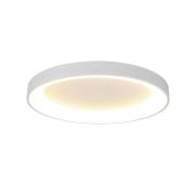 Plafondlamp Niseko II, CCT, afstandsbediening, Ø 78 cm, wit