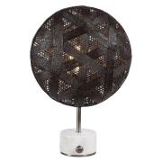 Forestier Chanpen S Hexagonal tafel zilver/zwart