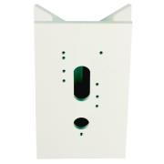 Hoekbevestiging voor buitenwandlampen, wit