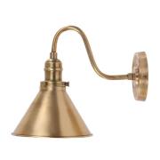 Wandlamp Provence, antiek messing