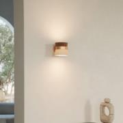 Easy Light Caramelo wandlamp, koffiebruin