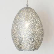 Hanglamp Cavalliere, zilver, Ø 34 cm