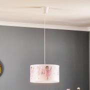 Print M hanglamp met ballerina's