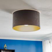 Plafondlamp Golden Roller Ø 40 cm grijs/goud
