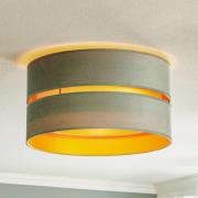 Plafondlamp Golden Duo Ø 40 cm mintgroen/goud