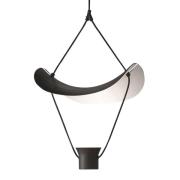 LED hanglamp Vollee S1 P, 44cm, down, zwart